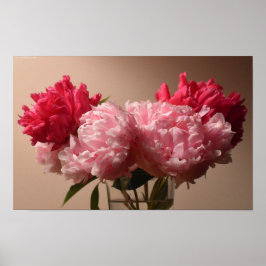 Peony Poster
