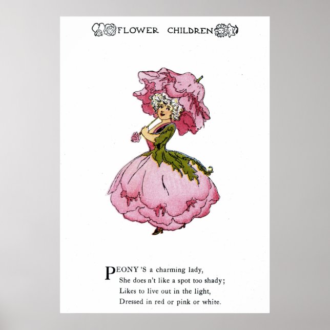 Peony Poster (Framsidan)