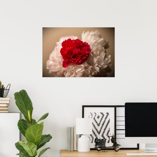 Peony Poster (Hemmakontoret)