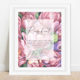 Peony ro - Ring jagar möhippa Poster