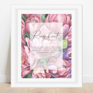 Peony ro - Ring jagar möhippa Poster