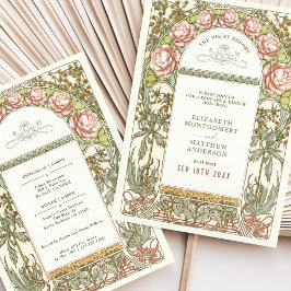 Peony The Night Before Wedding Rehearsal Inbjudningar