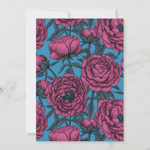 Peony-trädgård