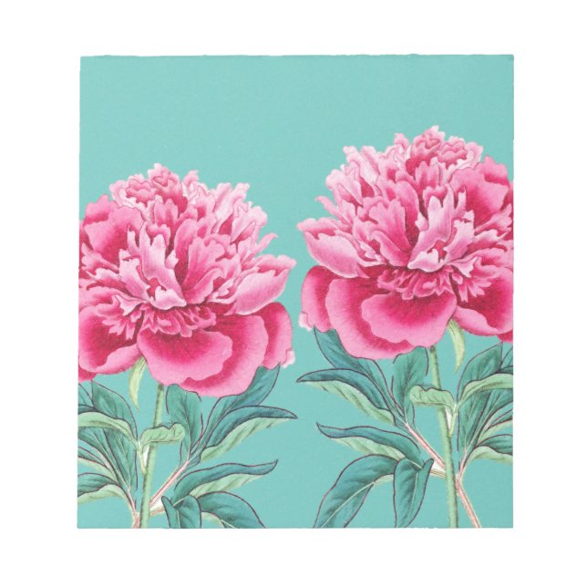 Peony Turcos Anteckningsblock (Framsida)