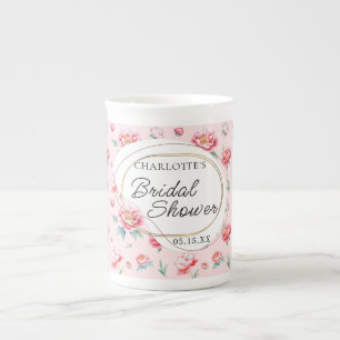 Peony Watercolor Specialty Mugg Benporslin Mugg