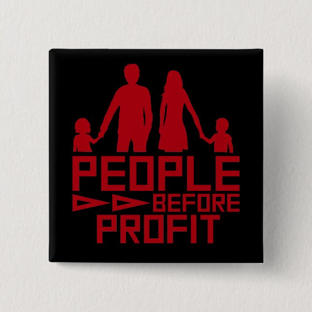 People Before Profit Activism Social Justice Equal Knapp (Framsida)