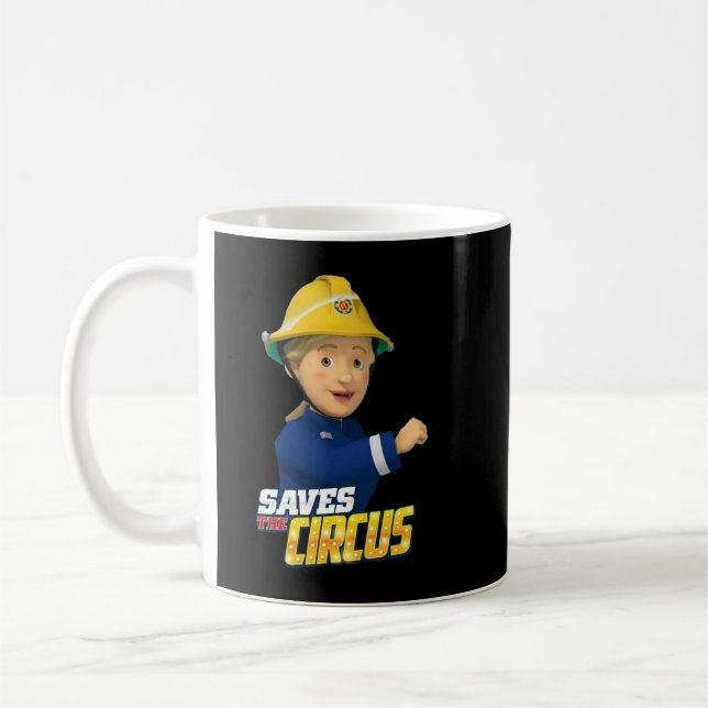 People Call Me Cartoon Fireman Names For Sam Child Kaffemugg (Vänster)