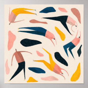 People Mönster Poster