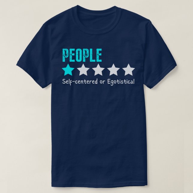 People One Star T Shirt (Design framsida)