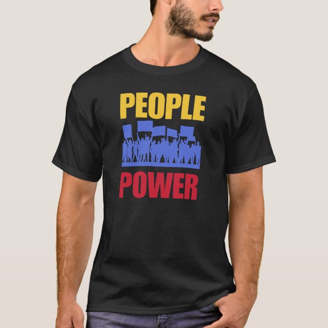 People Power Impeach Marcos Tee Corruption Protest (Framsida)