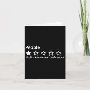 People Review 1 Star Rating I Prefer Nature Campin Kort
