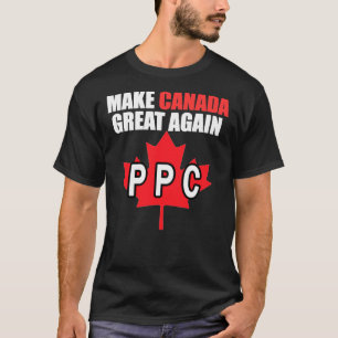 People&x27;s Party i Kanadas logotyp PPC Maxime Be T Shirt