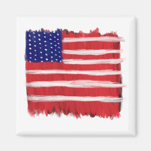 PeopleArt Paked Flagga Magnet