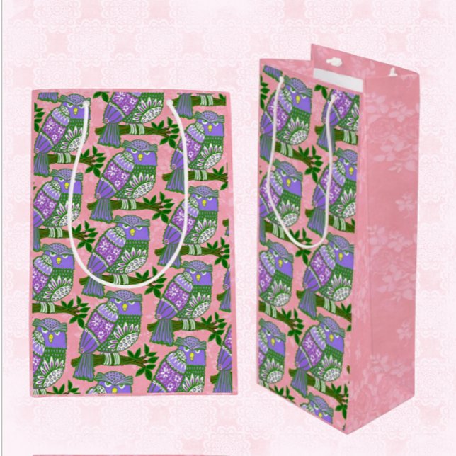 PeopleArt Uggla Lila Rosa (Skapare uppladdad)
