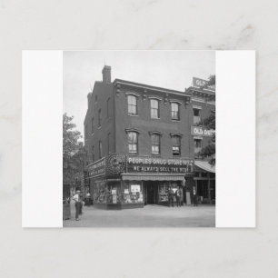 Peoples Drug Store, 1921 Vykort
