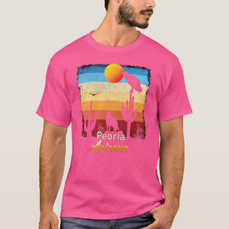 Peoria Arizona AZ Solnedgång Coyote Gam Vulture Ka T Shirt
