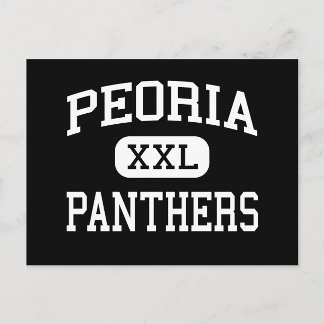 Peoria - Panthers - Högskola - Peoria Arizona Vykort (Framsida)