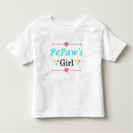 PePaws flicka Småbarn T-shirt