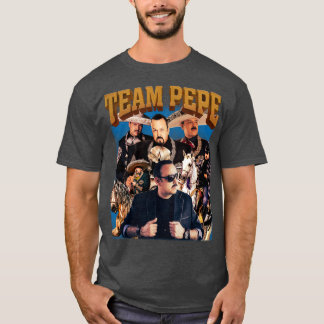 Pepe Aguilar Team Pepe Retro Stil T Shirt