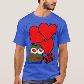 PEPE FROGEN I 100 LUV T SHIRT