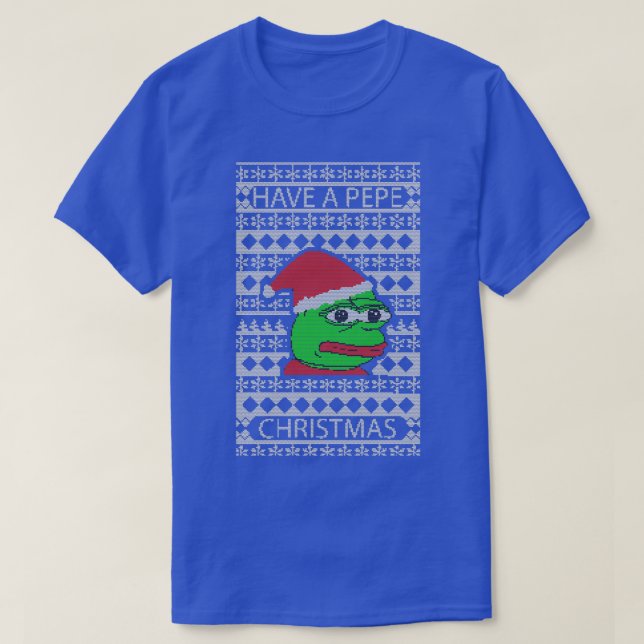 Pepe-jul T Shirt (Design framsida)