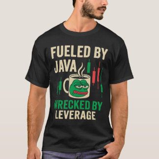 Pepe Leverage Coffee Crypto Shirt T Shirt
