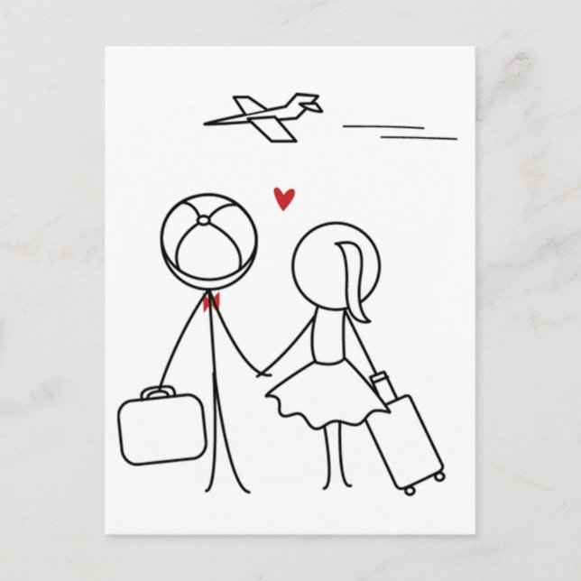 Pepe och Lulu Vykort (Framsida)