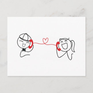Pepe och Lulu Vykort