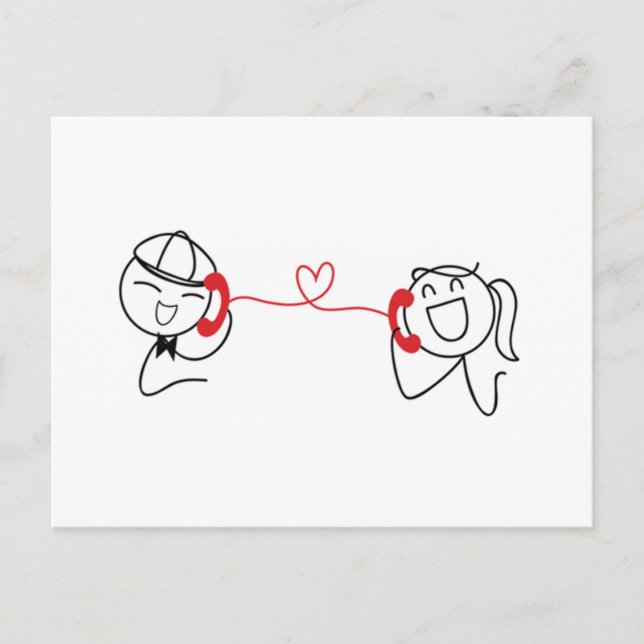 Pepe och Lulu Vykort (Framsida)