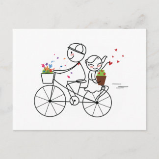 Pepe och Lulu Vykort