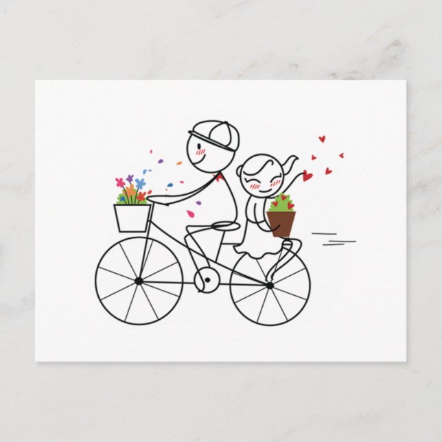 Pepe och Lulu Vykort (Framsida)