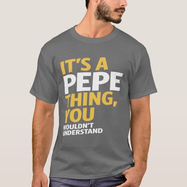 Pepe Sak T-shirt (Framsida)