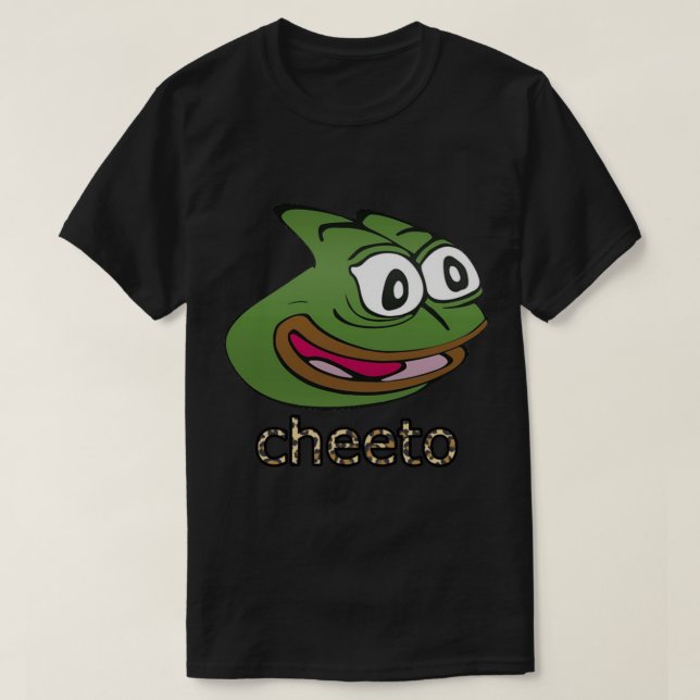 Pepega cheeto (xQc) T Shirt (Design framsida)