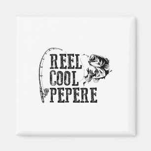 Pepere fiskerulle Cool Pepere rolig present Magnet