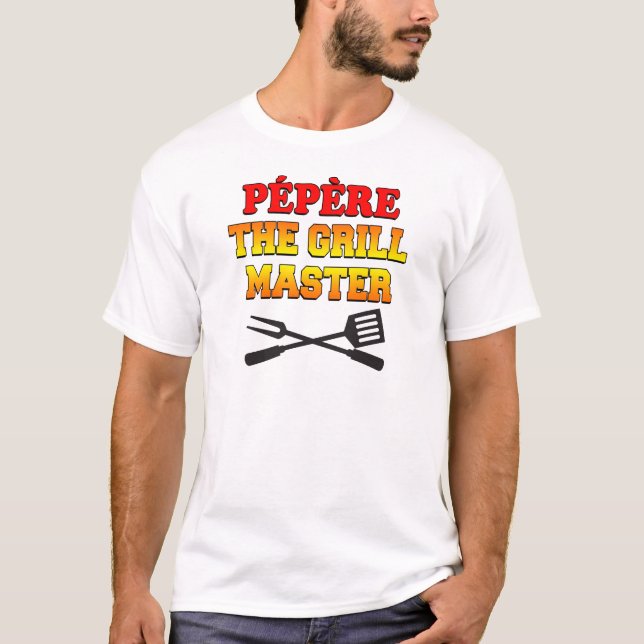 Pepere Grill Master Tee Shirt (Framsida)