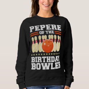 Pepere of the Birthday Bowlareare Bday Bowling Par T Shirt