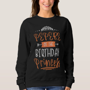 Pepere of the Birthday Princess Party Krona Bday C T Shirt