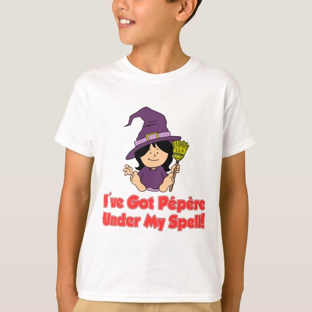 Pepere under min spell t-shirt (Framsida)