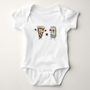 PeperoniPizza VS burritoen: För mexikan italienar T Shirt