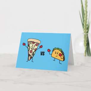 PeperoniPizza VS tacoen: För mexikan italienare Tack Kort