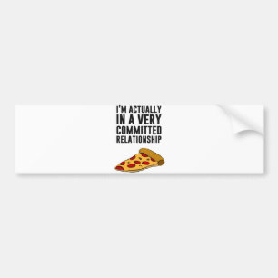 PeperoniPizzakärlek - ett allvarligt förhållande Bildekal