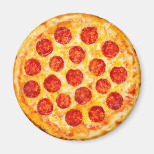peperonipizzamagnet för älskare för den pizza magnet
