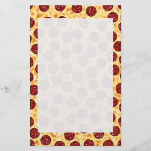 PeperoniPizzamönster Brevpapper
