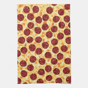 PeperoniPizzamönster Kökshandduk