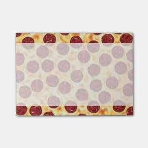 PeperoniPizzamönster Post-it Block