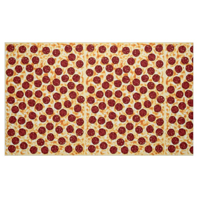 PeperoniPizzamönster Tyg (Fat Quarter)