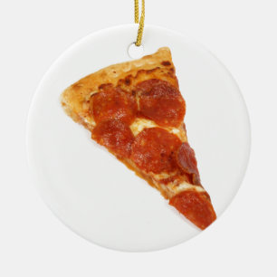 PeperoniPizzaskiva Julgransprydnad Keramik