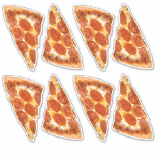 PeperoniPizzaskiva Klistermärken