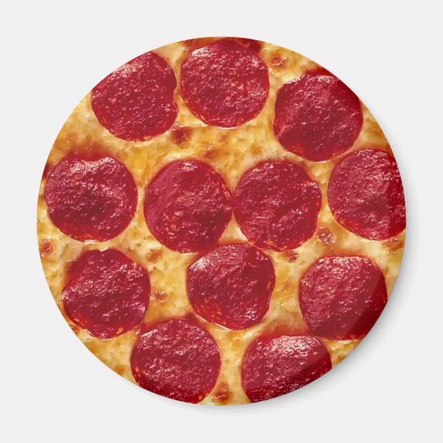 Peperonis pizza magnet (Framsidan)
