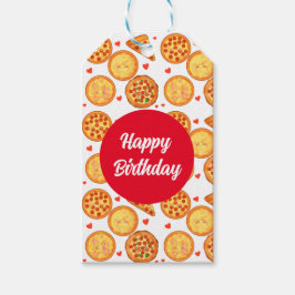 Peperroni,ost och Margherita Pizza Presentetikett